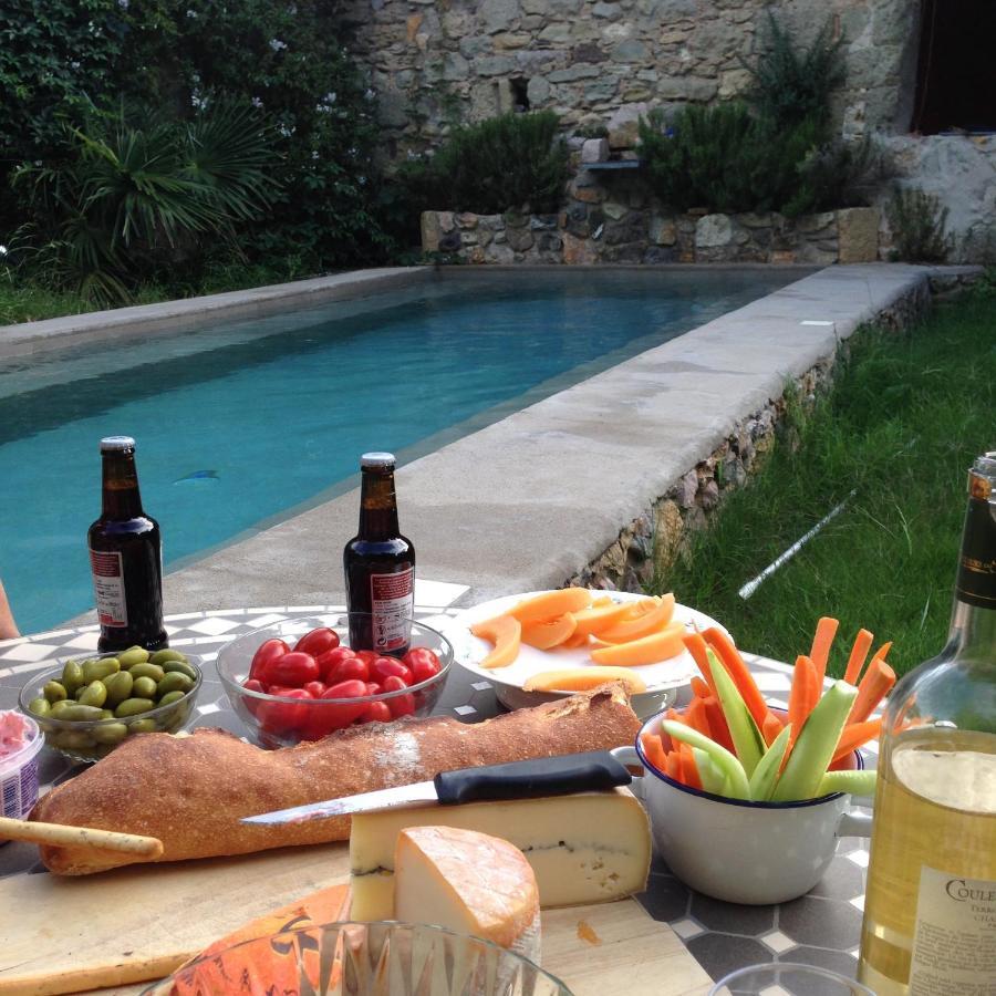 Les Remparts Bed & Breakfast Capestang Exterior foto