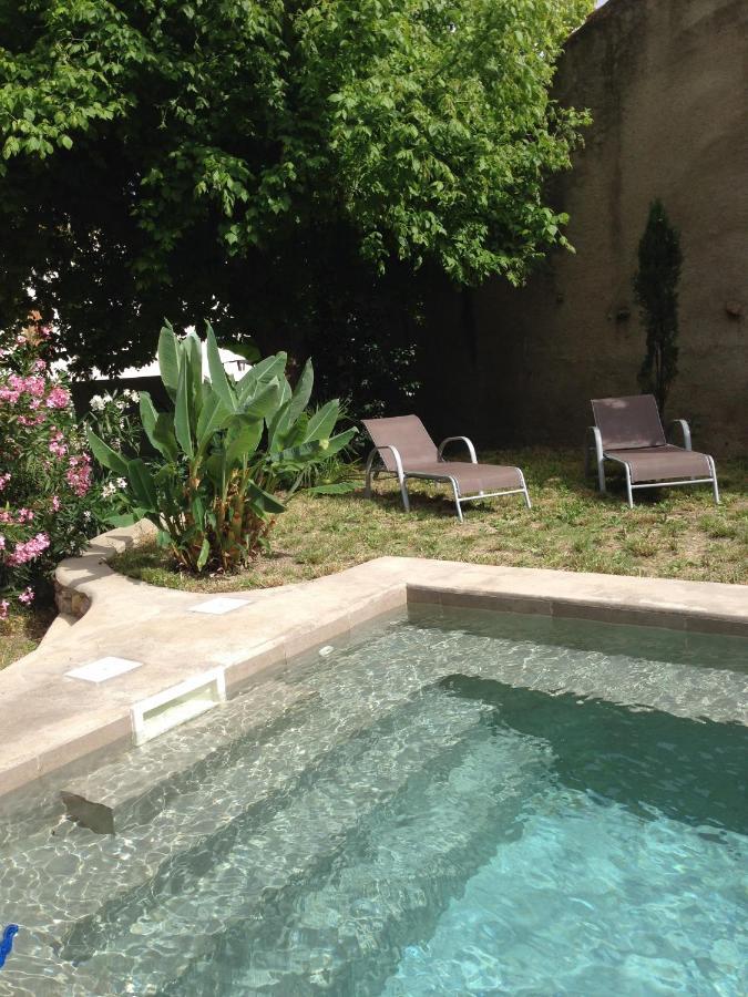 Les Remparts Bed & Breakfast Capestang Exterior foto